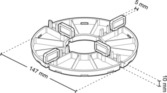 Dimensions pad 010 l5 oblique 3