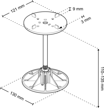 Dimensions alu 170 200 l3 oblique 3
