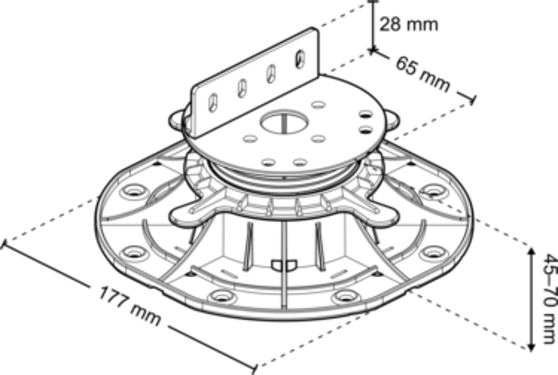 Dimensions sta 045 070 ad oblique 3
