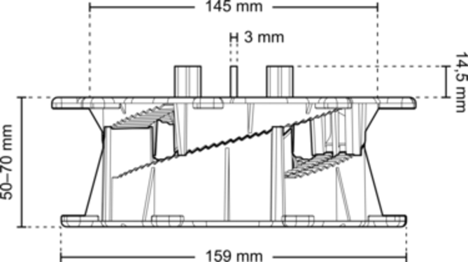 Dimensions spi 050 070 d3 front