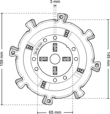 Dimensions spi 030 050 d3 top