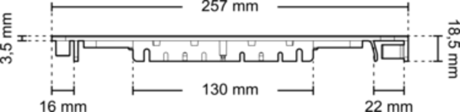 Dimensions akcw cp b front