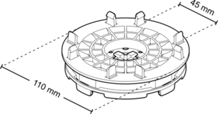 Dimensions adec le100 oblique 3