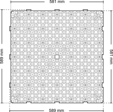 Dimensions decs dsp top