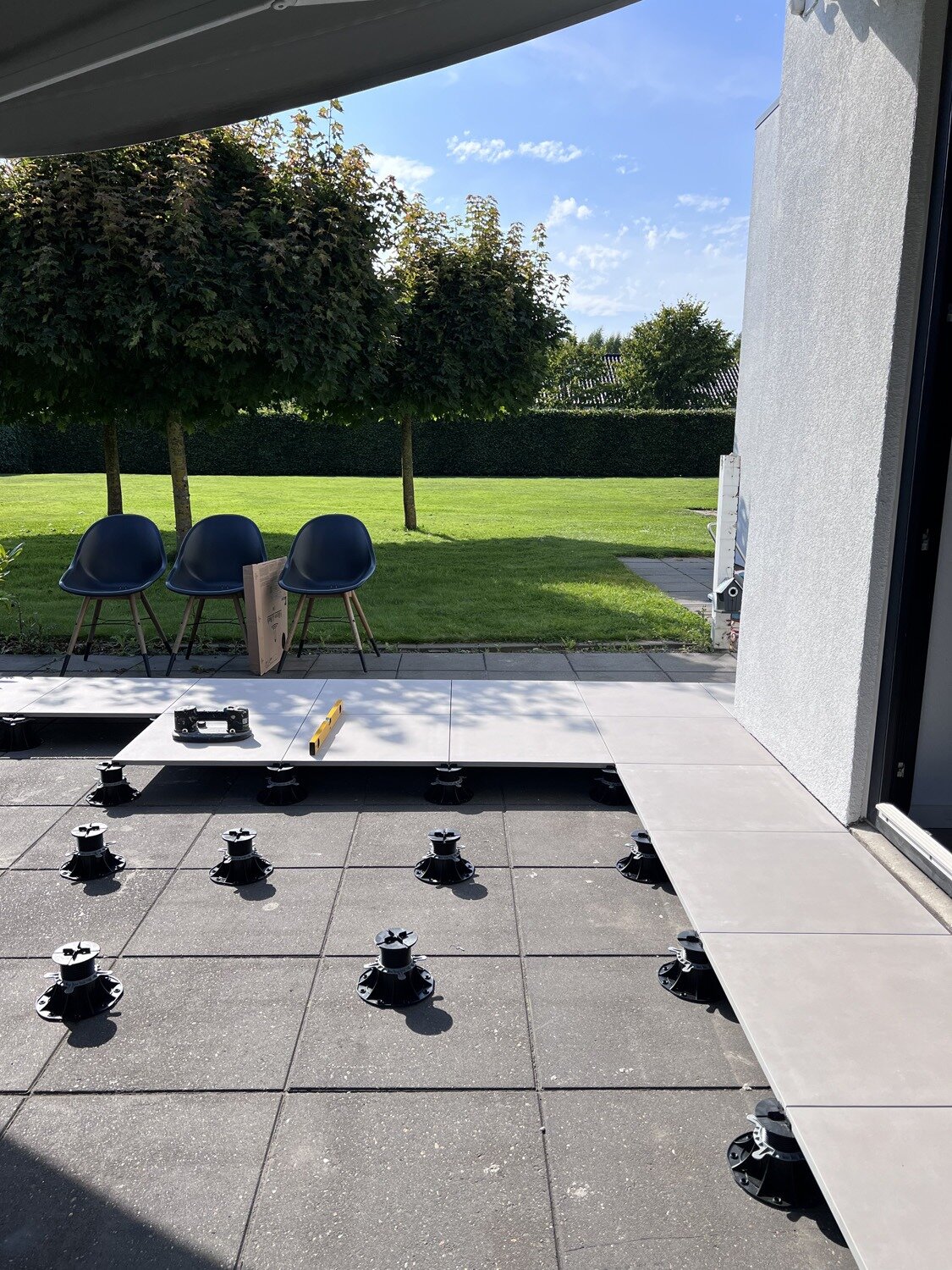 Terrasse Surélevée sur plots modernisation d'une maison privée au danemark 7