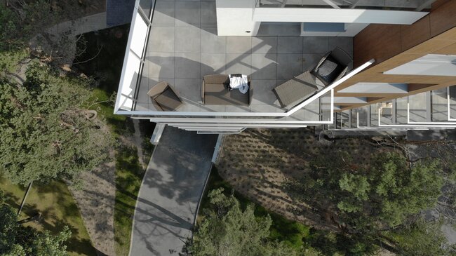 Terrasse Surélevée dans un complexe d'appartements 4