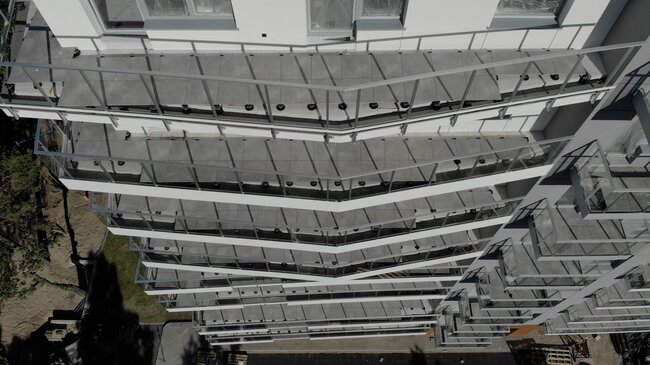 Terrasse Surélevée dans un complexe d'appartements 6