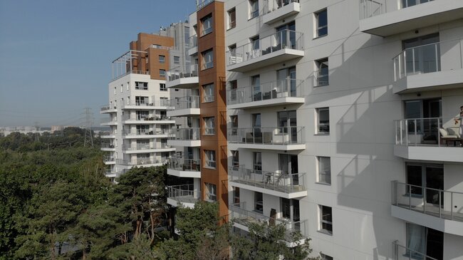 Terrasse Surélevée dans le complexe d'appartements 8